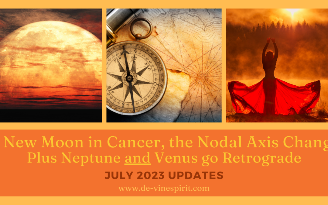 New Moon, Lunar Nodal Axis Change, Plus Venus and Neptune goes Rtx – What does it all mean!