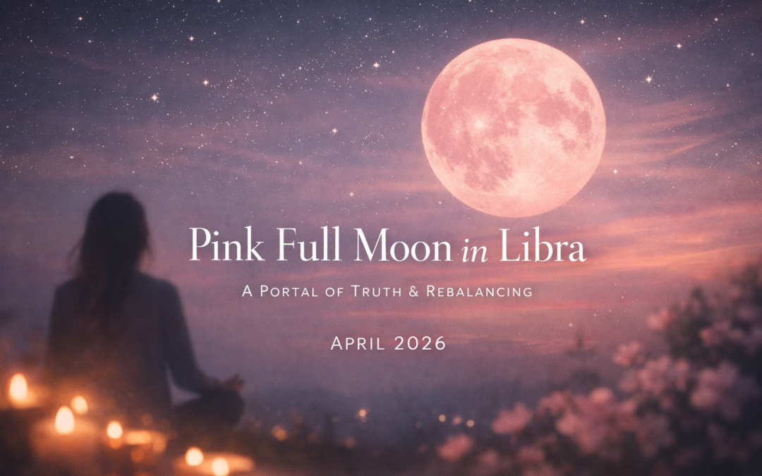 🌕 The Pink Full Moon in Libra – A Portal of Intensity, Truth & Rebalancing
